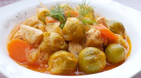 Zeytinyağlı Brüksel Lahanası 