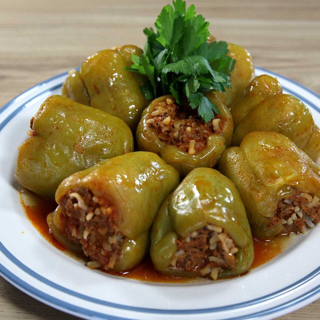 Zeytinyağlı Biber Dolması