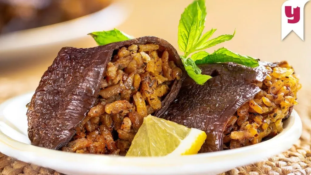 Zeytinyağlı Kuru Patlıcan Dolması