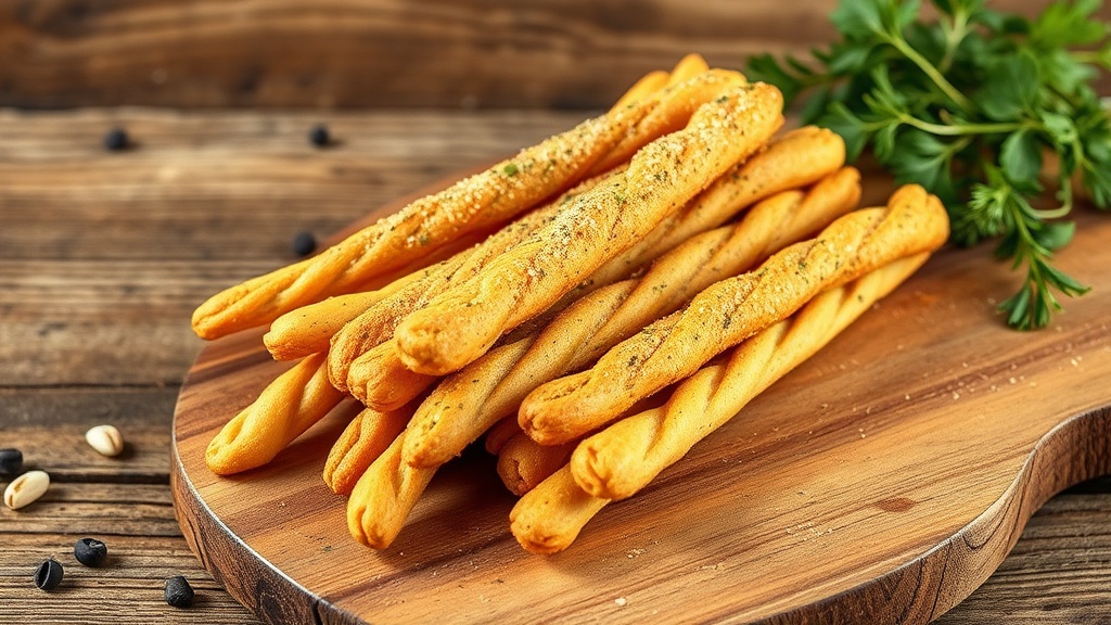 Baharatli zeytinyagli grissini italyan citir ekmek cubugu 1776150109