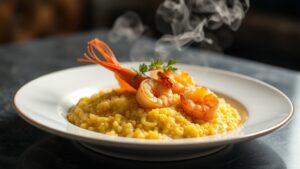 Deniz Ürünlü Safran Risotto