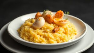 Deniz Ürünlü Safran Risotto: Adriyatik Lezzeti