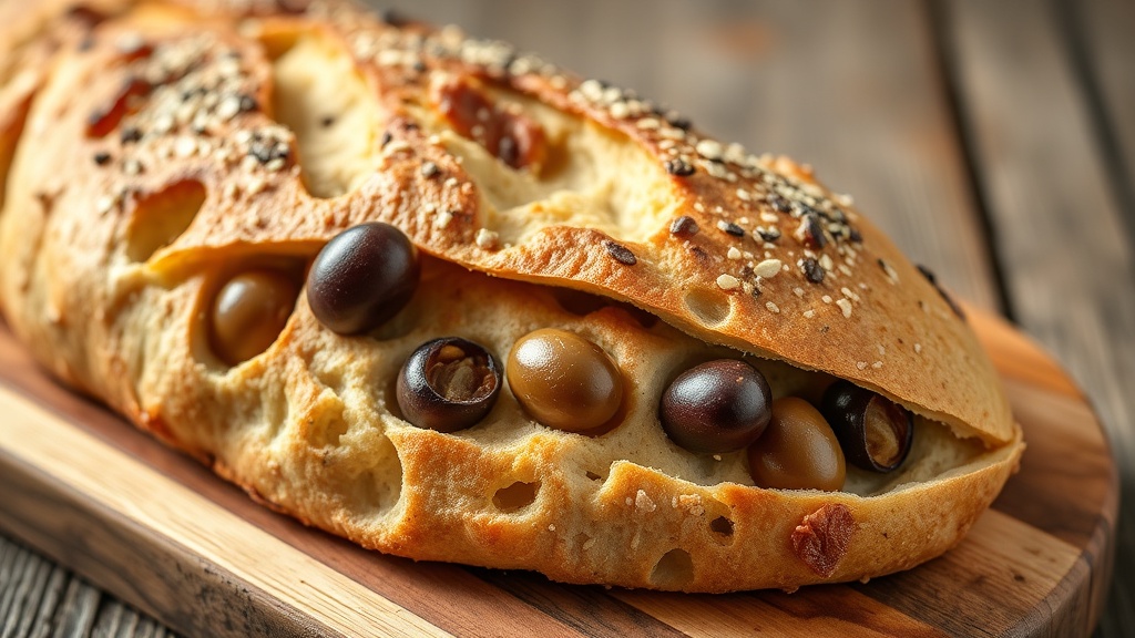Ev yapimi nefis zeytinli ciabatta ekmegi 1776171724