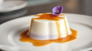 Karamelli Lavanta Panna Cotta: İtalyan Rüyası