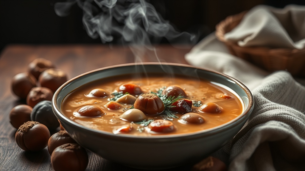 Kestaneli toscana kir corbasi zuppa di castagne 1776495689