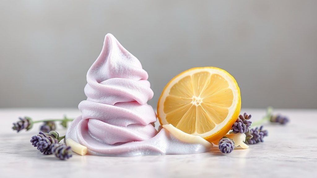 Lavanta ve limonlu benzersiz gelato 1776020533