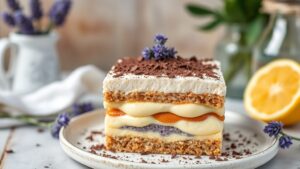 Lavanta ve Limonlu Özel Tiramisu