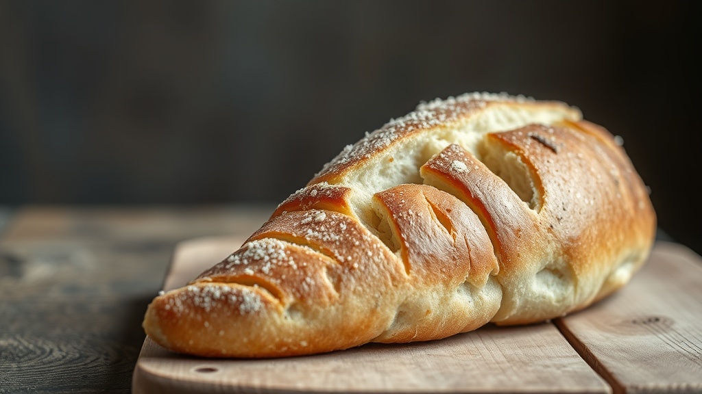 Nefis ev yapimi klasik italyan ciabatta ekmegi 1776776475