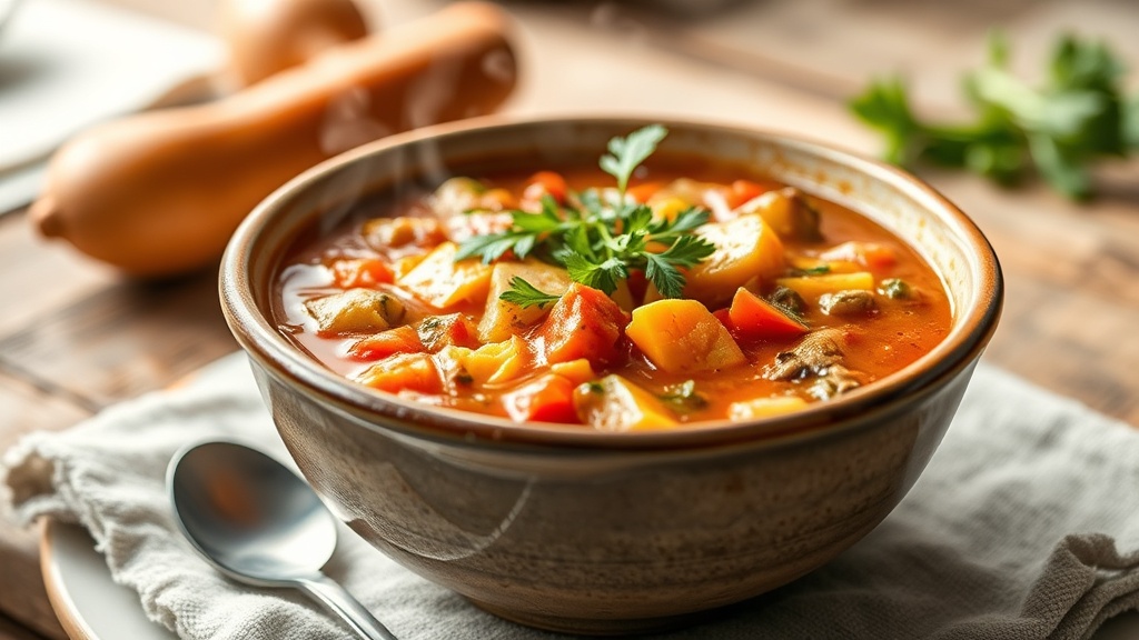 Nefis koy usulu sebze ziyafeti geleneksel minestrone corbasi 1776798142