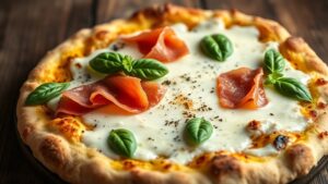 Rüya Gibi Krema Soslu Pizza Delizia