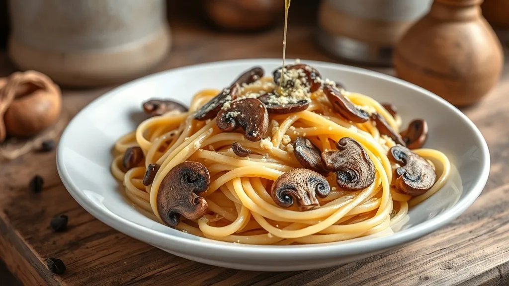 Truffleli porcini mantarli krema soslu fettuccine 1776754849