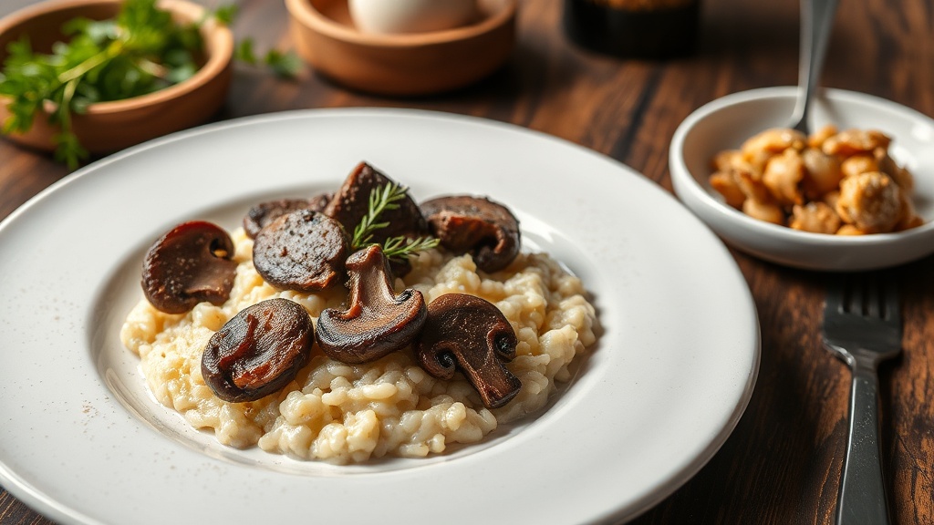 Truflu mantarli karacigerli risotto 1776020467