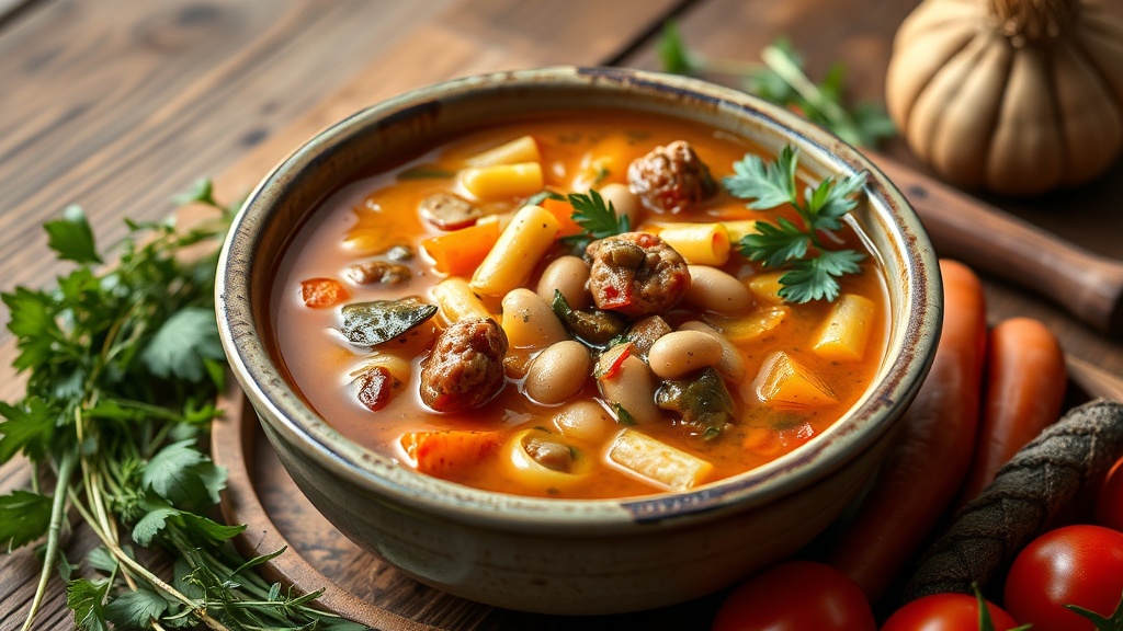 Venedik sebze ve bakla corbasi zuppa veneta 1776582104