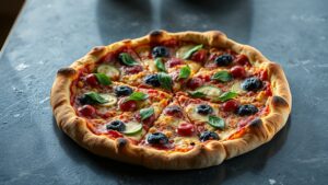 Volcano Kenarı Pizza - Yanardağ Krater Hamuru