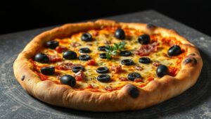 Volkanik Krater Pizza: Sicilya Lezzeti
