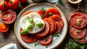 Akdeniz'in İncisi: Caprese ve Carpaccio Tarifi - İtalyan Mutfağından Hafif Lezzetler