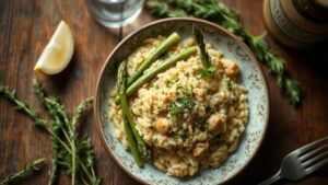 Asparagi Risotto: İtalyan Mutfağının Bahar Şöleni