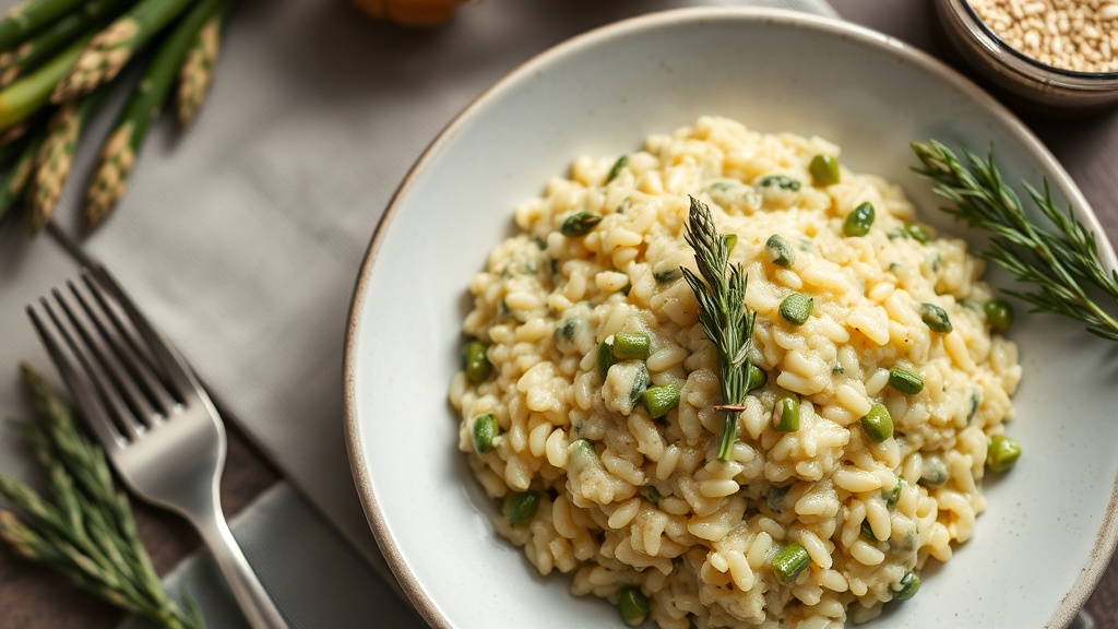 Asparlarin kralligi nefis italyan risotto agli asparagi tarifi 1778569539