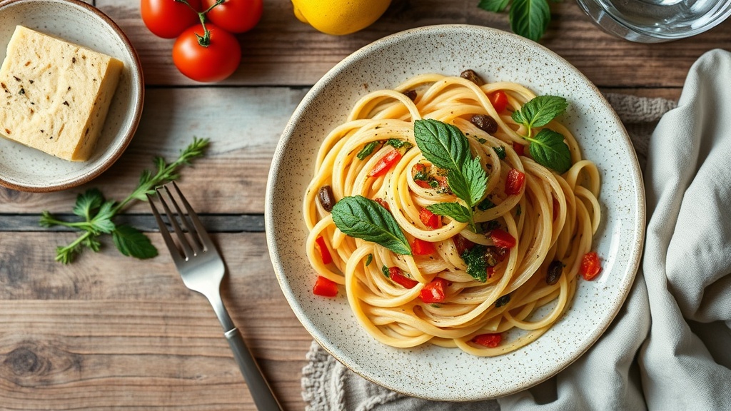 Baharin taze lezzetleri geleneksel italyan pasta primavera tarifi 1778936608