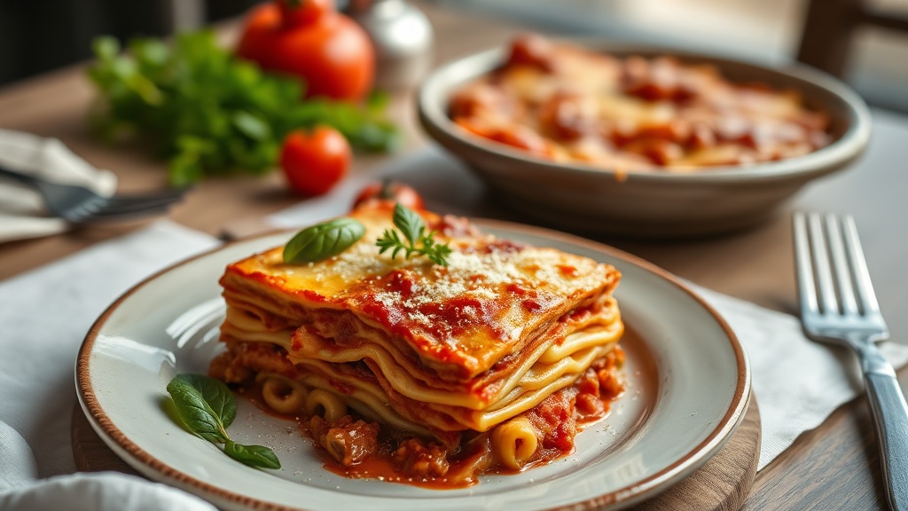 Emilia romagnadan klasik sebzeli tavuklu lasagne italyan mutfaginin zirvesi 1778569234
