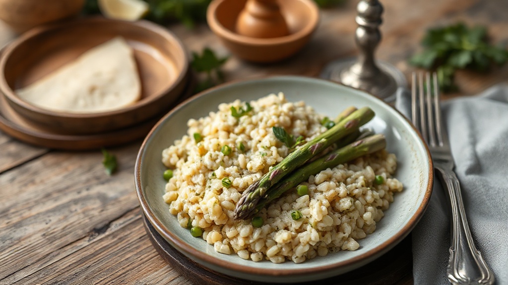 Emilia romagnadan nefis kuskonmaz risottosu risotto agli asparagi 1779822243