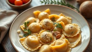 Emilia-Romagna'nın Geleneksel Ravioli ve Tortellini Tarifi: İtalyan Mutfağının İncisi