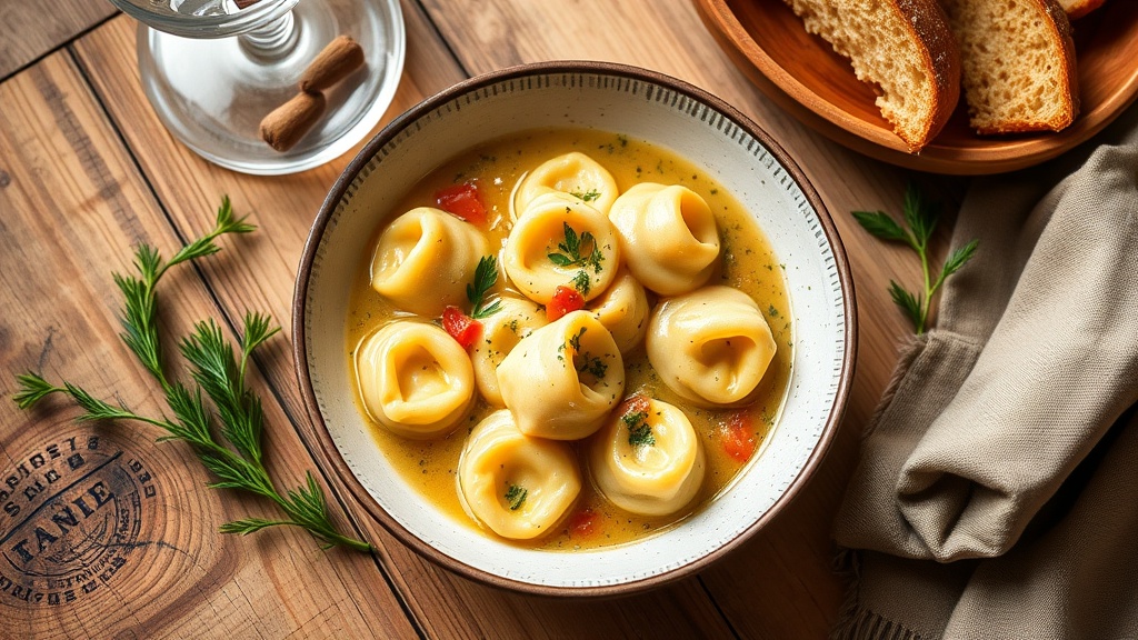 Emilia romagnanin kalbi geleneksel tortellini in brodo tarifi 1778284620