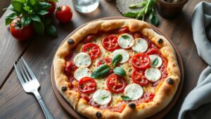 Ev Fırınında Gerçek Napoliten Pizza Margherita: İtalya'nın Kalbi Mutfağınızda