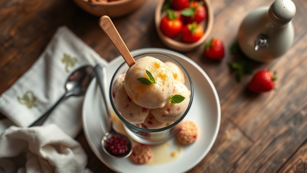 Ev yapimi gercek italyan gelato napolinin kraliyet tatlisi 1777662286