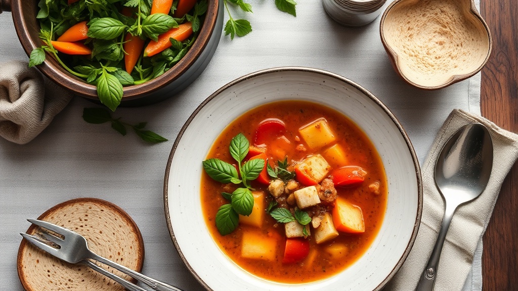 Geleneksel italyan minestrone corbasi lezzet dolu bir guz ziyafeti 1780232573