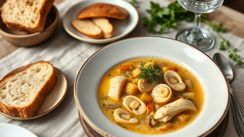 Geleneksel liguria zuppa di pesce denizin nefis italyan corbasi 1779692750