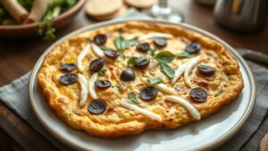 Geleneksel Toscana Frittata: İtalyan Mutfağının Hafif ve Lezzetli Omleti