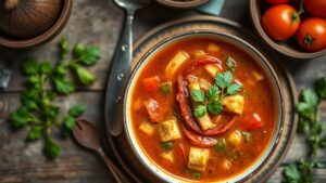 Geleneksel Toskana Usulü Minestrone Çorbası: İtalyan Mutfağının Kalbi