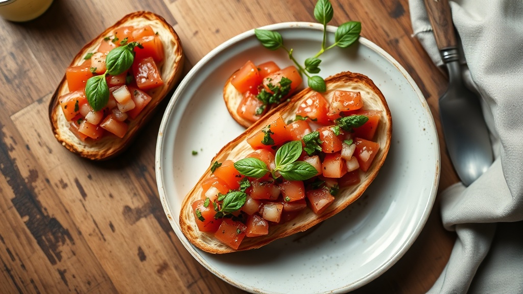 Geleneksel ve modern bruschetta cesitleri italyanin lezzet yolculugu 1778677247