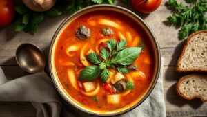 Geleneksel Vejetaryen Minestrone: İtalya'nın Eşsiz Çorbası