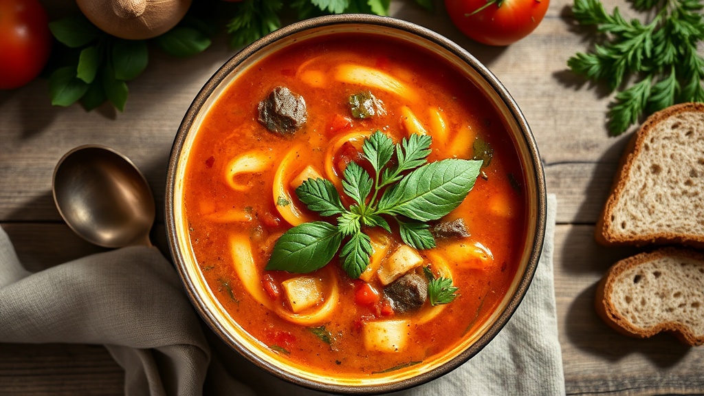 Geleneksel vejetaryen minestrone italyanin essiz corbasi 1779217276
