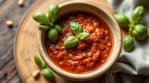 Güneşin Tadı: Ev Yapımı Sicilya Usulü Pesto Rosso Tarifi