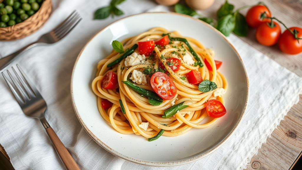 Ilkbaharin lezzeti gercek italyan usulu pasta primavera tarifi 1779195759