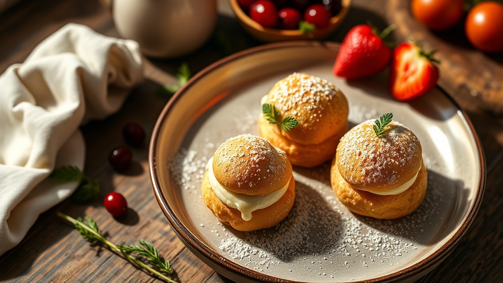 Italyan mutfaginin hafif soleni profiterol tarifi crema choux pastasi 1779130881