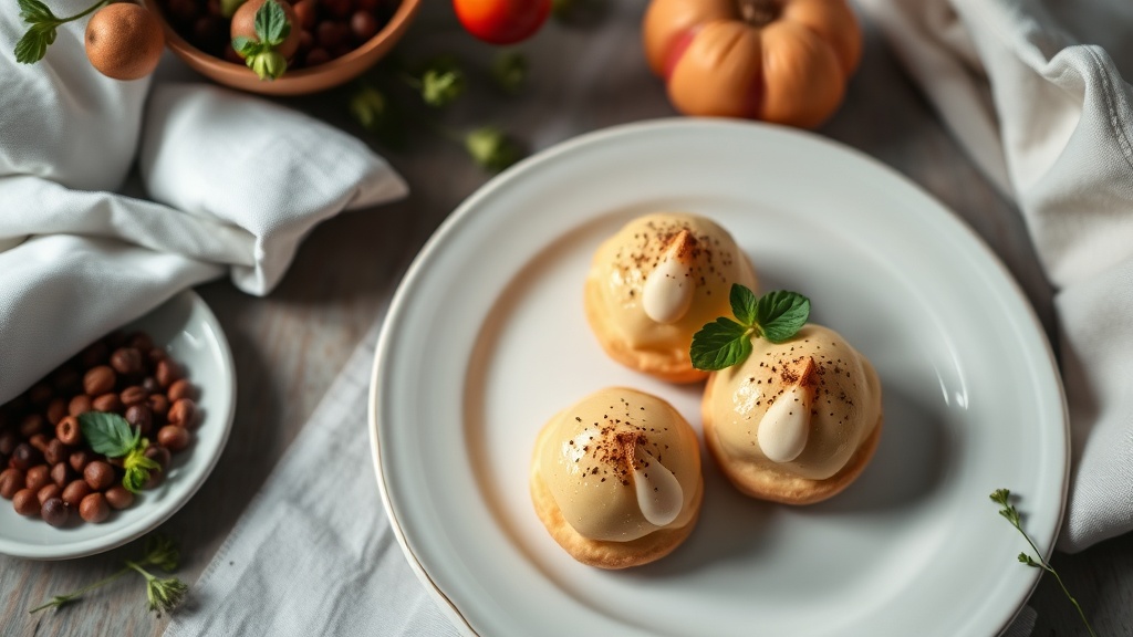 Italyan profiterolu crema pasticcera ile nefis bir dolce tarifi 1779368999