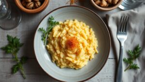 Klasik Milanese Risotto: Safran ve Parmesan ile İtalyan Mutfağının İncisi