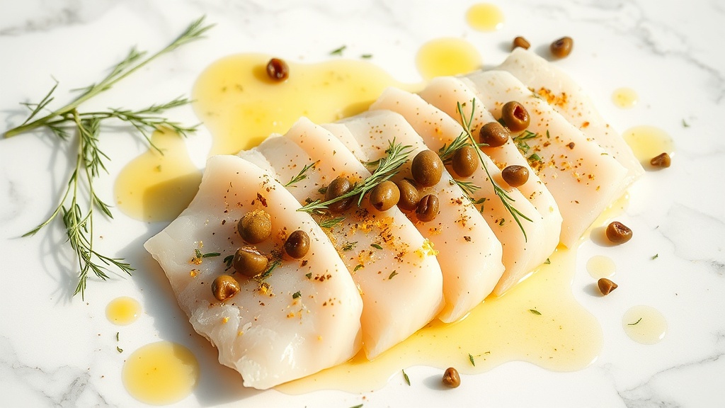 Levrek Carpaccio'su: Akdeniz'in Nefis Buluşması