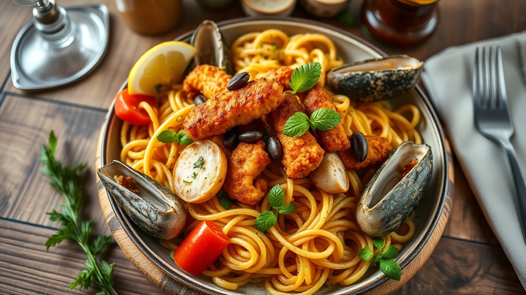 Lezzetli italyan fritto misto deniz mahsullerinin citir ziyafeti 1778915216