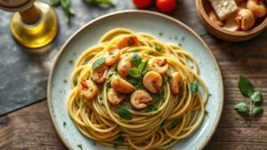 Liguria'dan Muhteşem Deniz Mahsullü Pesto Linguine: İtalyan Rivierası'nın Lezzet Sırları