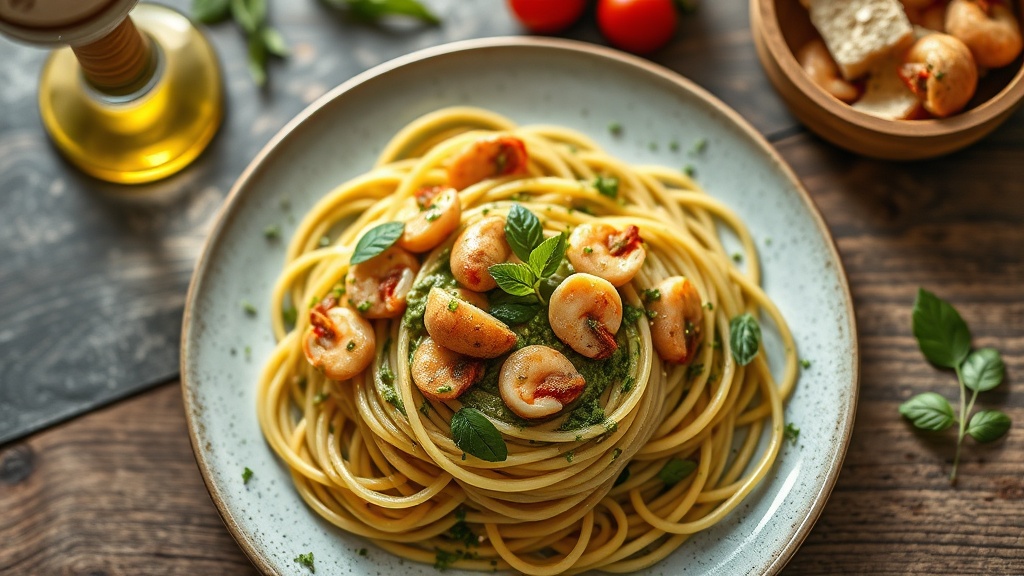 Liguriadan muhtesem deniz mahsullu pesto linguine italyan rivierasinin lezzet sirlari 1778223951