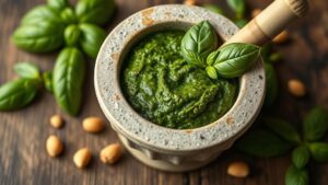 Liguria'nın Altın Sosu: Gerçek Pesto Genovese Tarifi