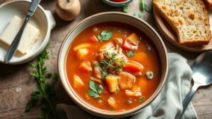 Mevsimlik Minestrone: İtalyan Köy Çorbası ile Lezzet Yolculuğu