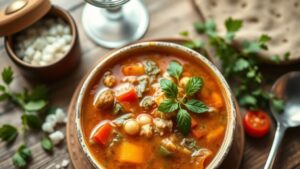 Mevsimsel Minestrone: İtalyan Köy Çorbası ile Lezzet Yolculuğu