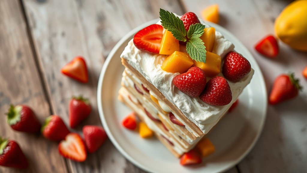 Meyveli tiramisu italyanin en tatli yaz lezzeti 1780081656