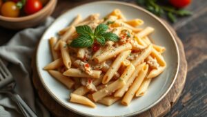 Napoli Usulü Fırında Kremalı Makarna (Pasta al Forno Cremosa)